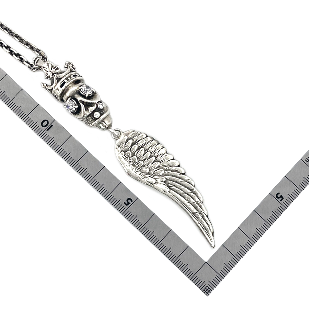 Angel (^_^)ゞ EXHIBITIONIST(エキシビジョニスト)/Crowned Angel Skull in CZ